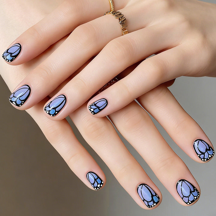 Artistic Floral Nail Design Stornfield