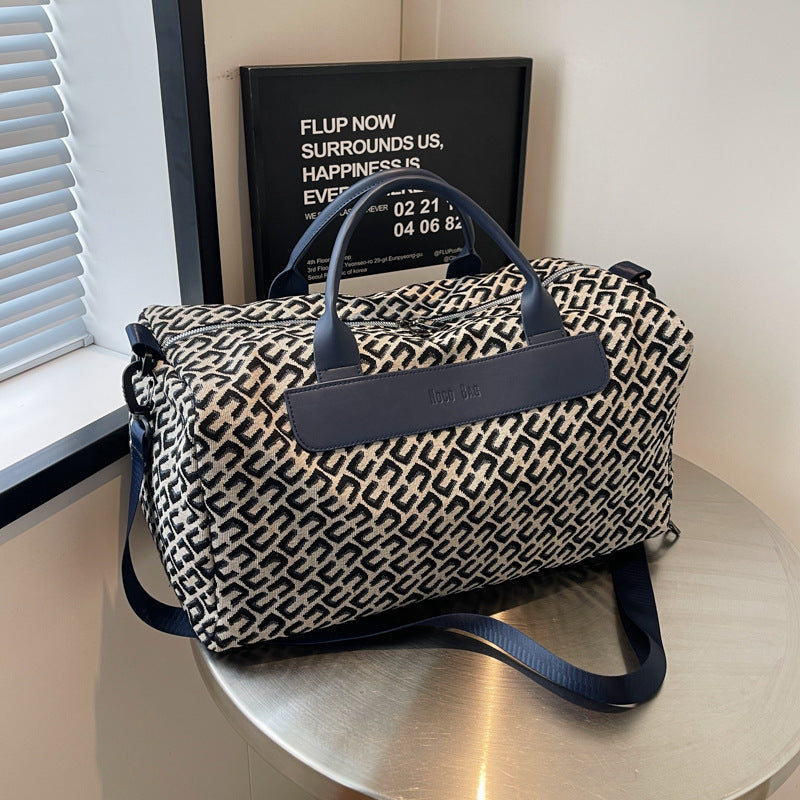 Sporty Duffel Bag With Durable Material And Practical Compartments Stornfield