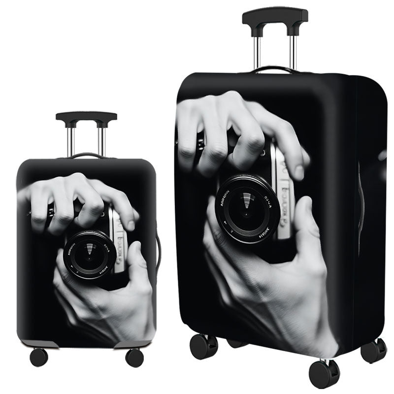 Artistic Cat-Themed Hard Shell Suitcase Stornfield