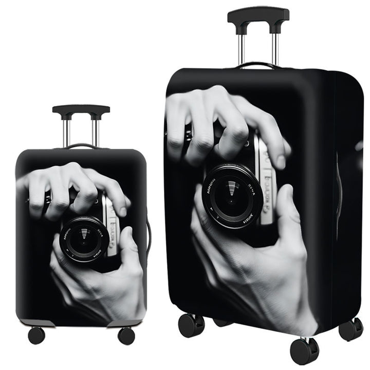 Artistic Cat-Themed Hard Shell Suitcase Stornfield