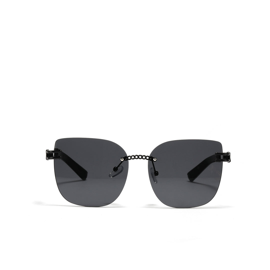 Women's Oversized Sunglasses with Stylish Gradient and Unique Frame Stornfield