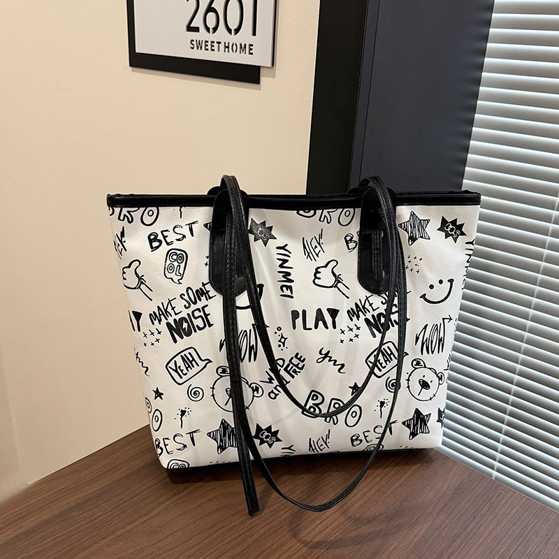 WoPlayful Graphic Tote Bag Stornfield