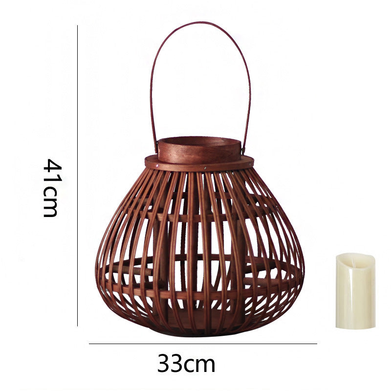 Handmade Rattan Lantern Stornfield