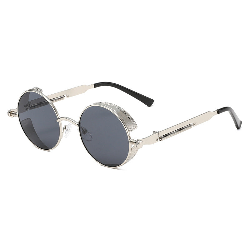 Ladies Round Sunglasses with High-Quality Metal Frame Stornfield