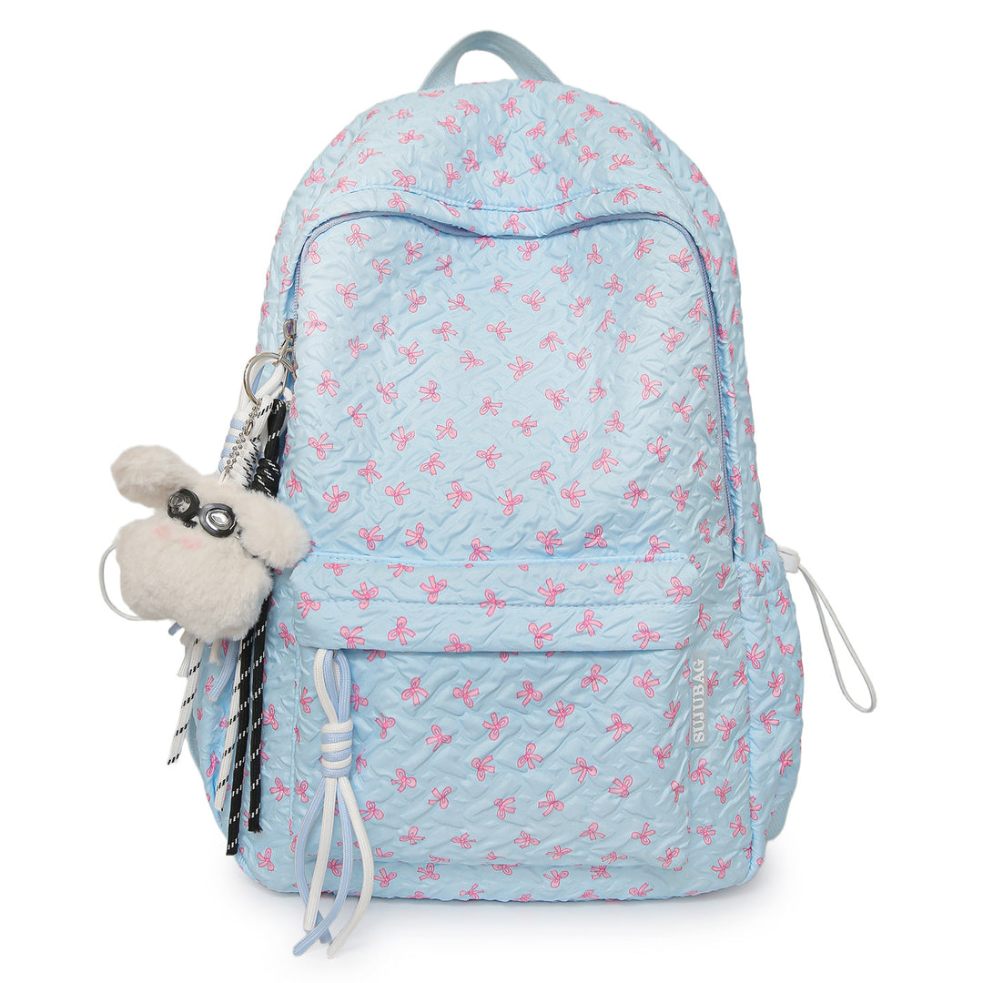 Quilted Floral Print Backpack Stornfield
