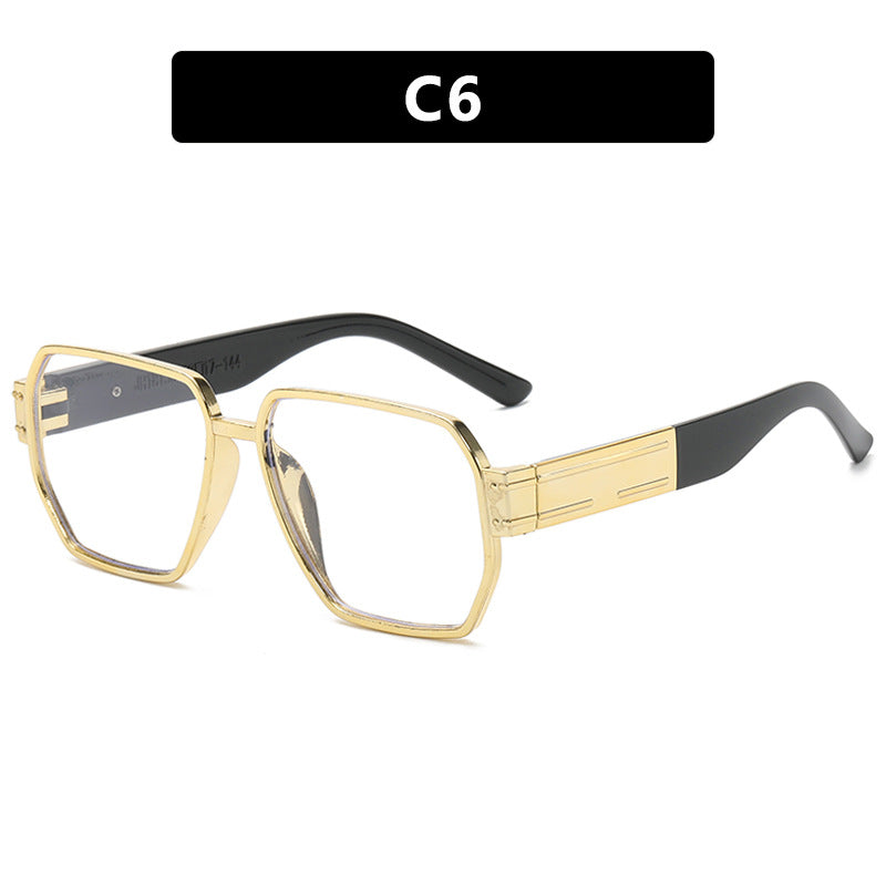 Ladies elegant sunglasses with striking geometric frame Stornfield