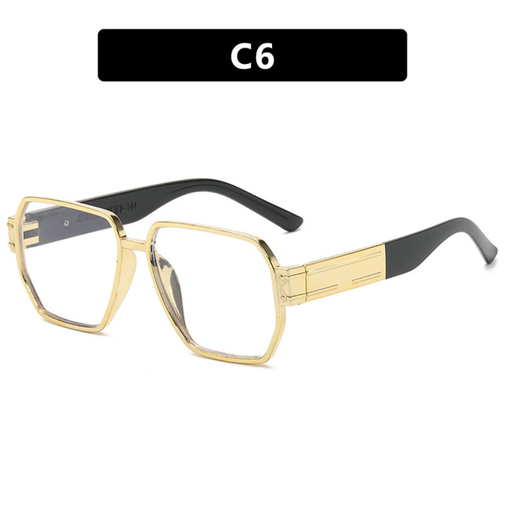 Ladies elegant sunglasses with striking geometric frame Stornfield