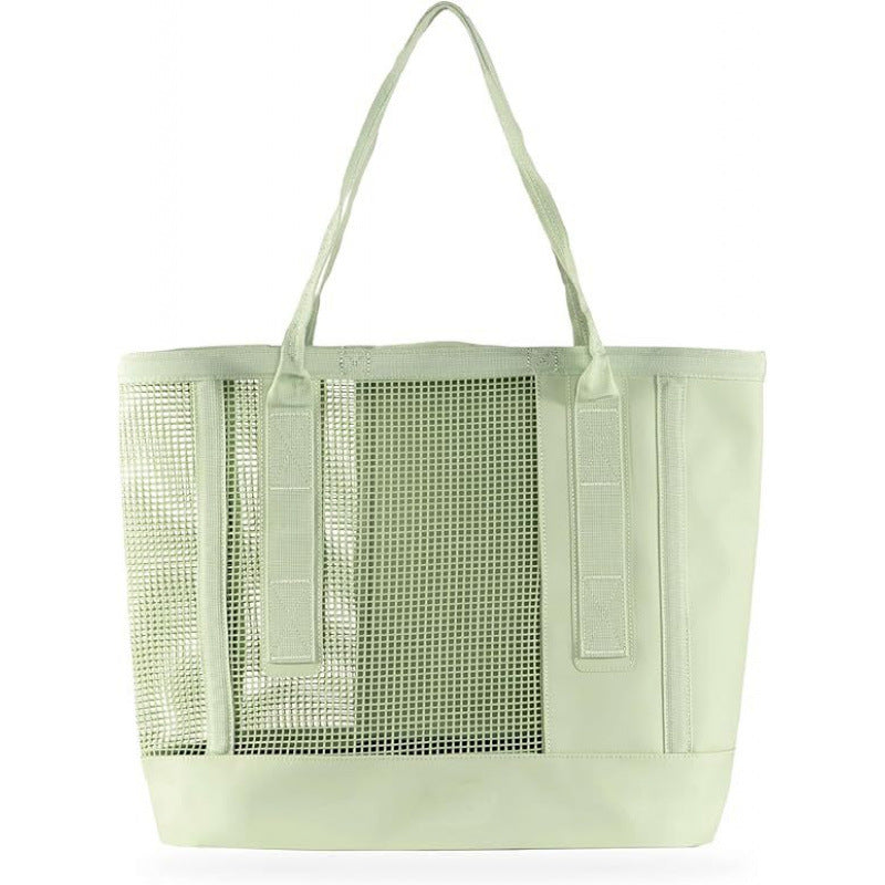 Spacious beach bag with breathable mesh area Stornfield