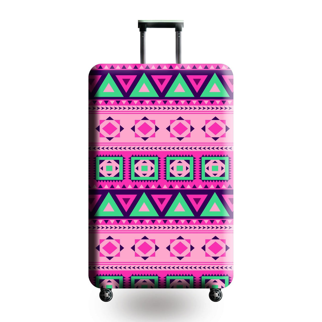 Women's Hard Shell Suitcase with Ethnic Pattern Stornfield