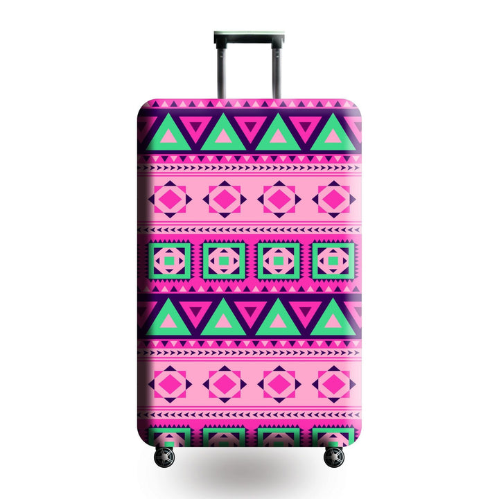 Women's Hard Shell Suitcase with Ethnic Pattern Stornfield