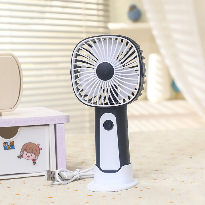 Women's Portable USB Hand Fan with Adjustable Tilt Angle Stornfield