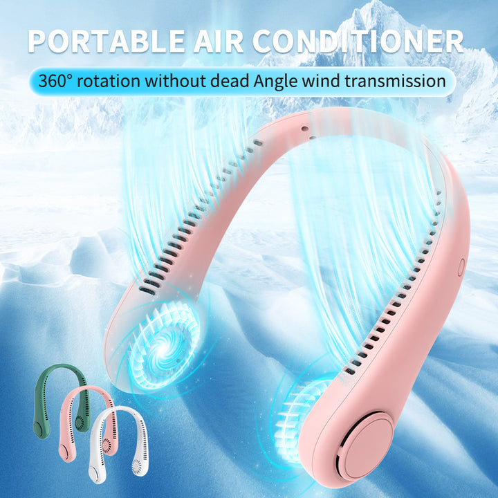 Ladies Portable Neck Fan with Ergonomic Design Stornfield