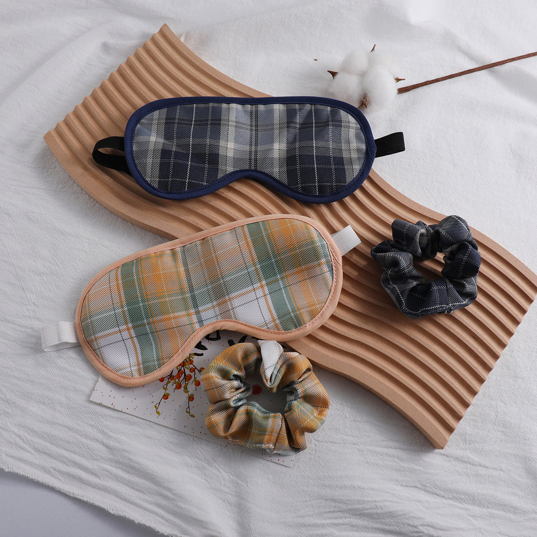 Unisex nan soft padded sleep mask with adjustable elastic band Stornfield