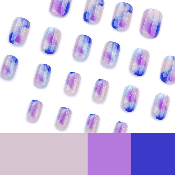 Glamorous Nail Art with Elegant Gradient Stornfield