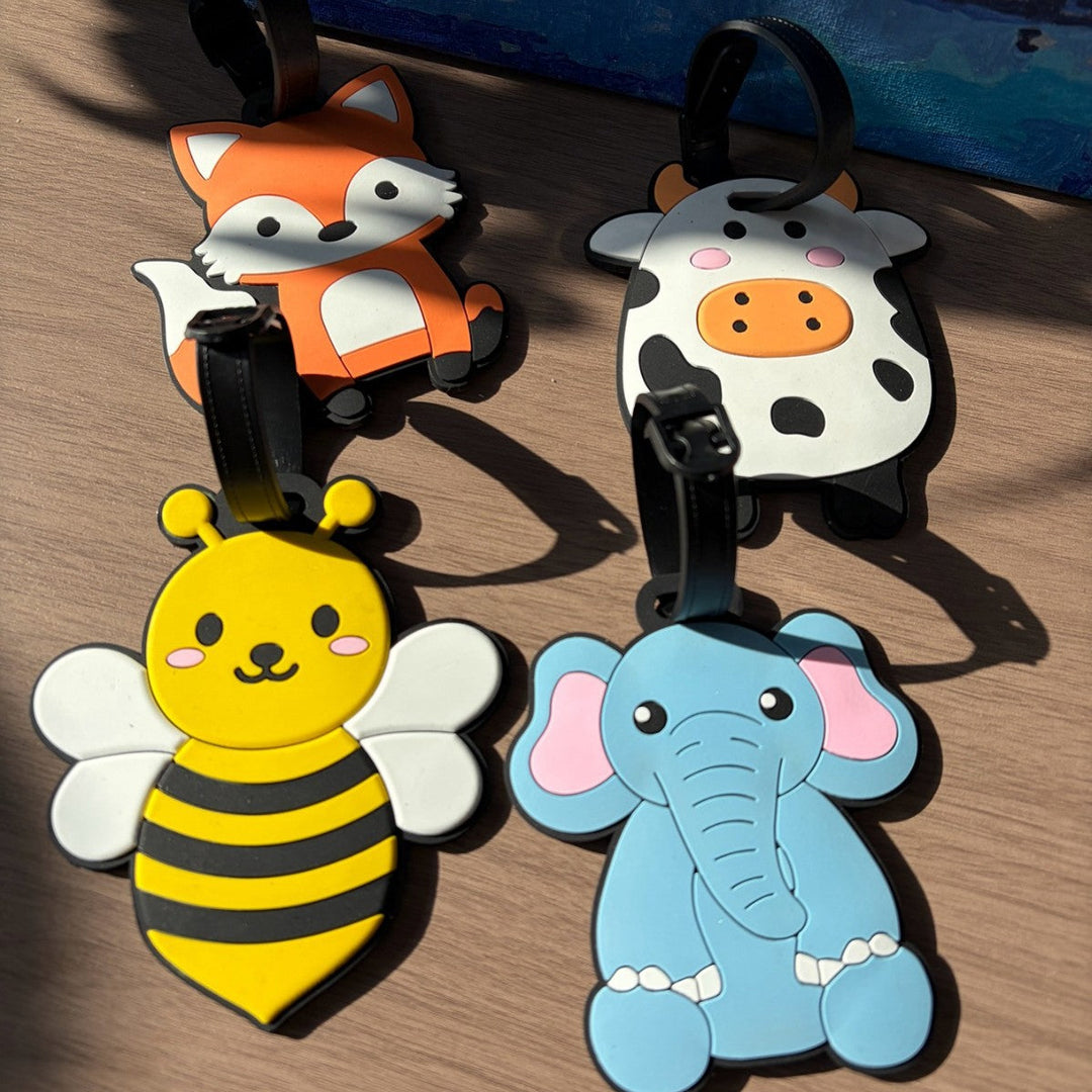 Cow-Themed Travel Luggage Tag Stornfield