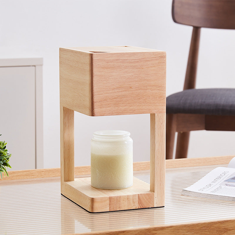Wooden Candle Holder