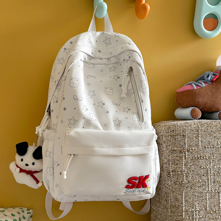 Illustrated Character-Themed Backpack Stornfield