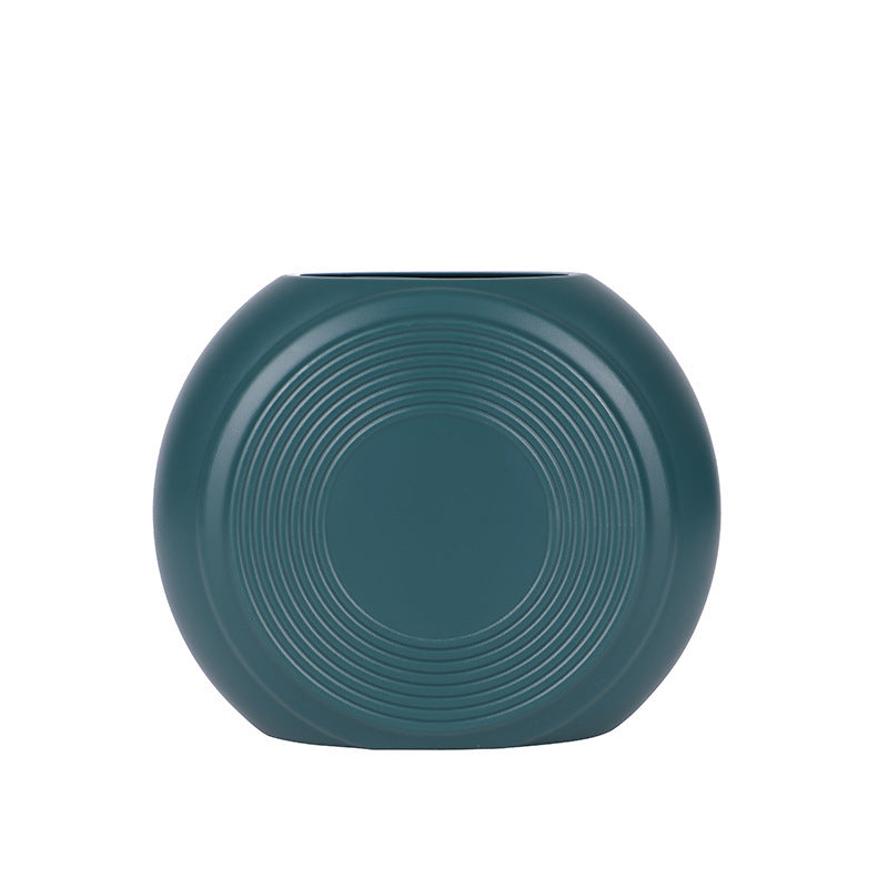 Artistic Round Decorative Planter Stornfeild