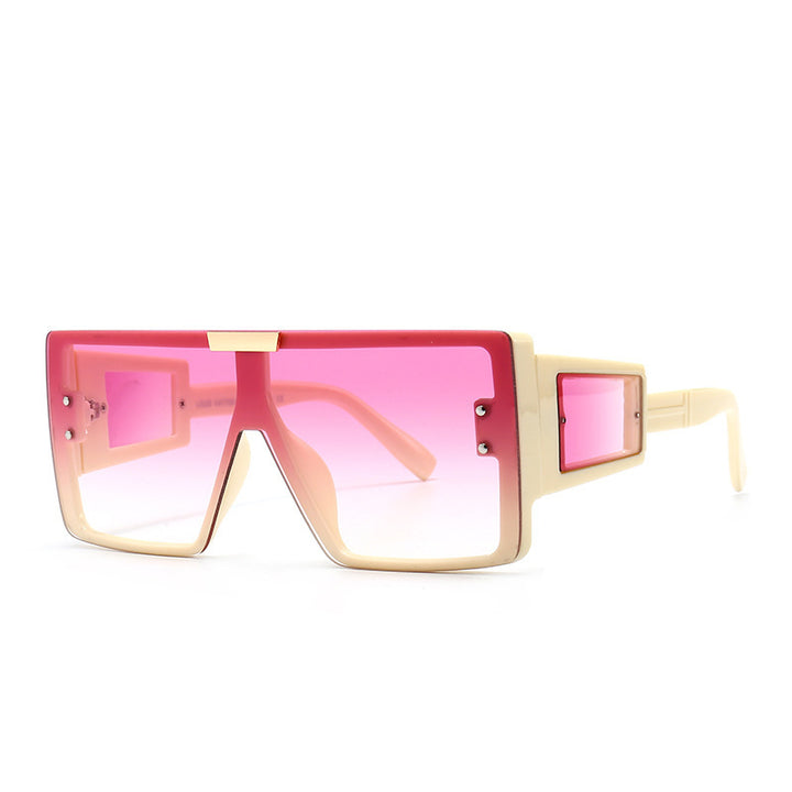 Women's stylish sunglasses in futuristic style with large frame Stornfield
