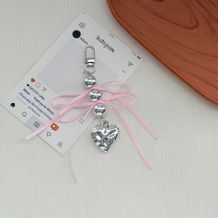 Heart-Embellished Keychain Stornfield
