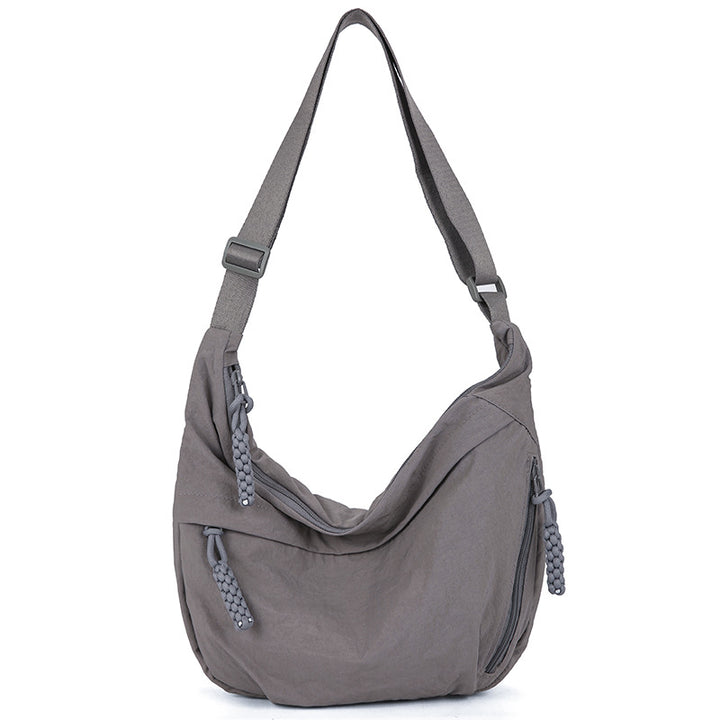 Casual shoulder bag with multifunctional zip pockets Stornfield