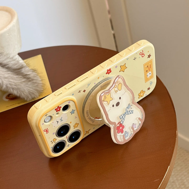 Kawaii Smartphone Halter in Bear Design Stornfield