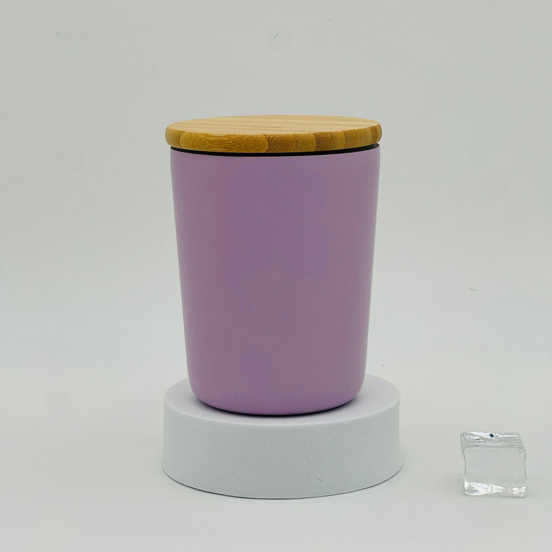 Ladies elegant sustainable insulated cup with bamboo lid Stornfield