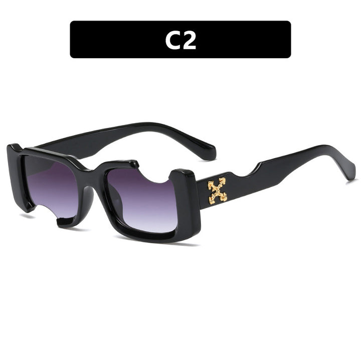 Ladies fashionable sunglasses with distinctive design and sturdy plastic frame Stornfield