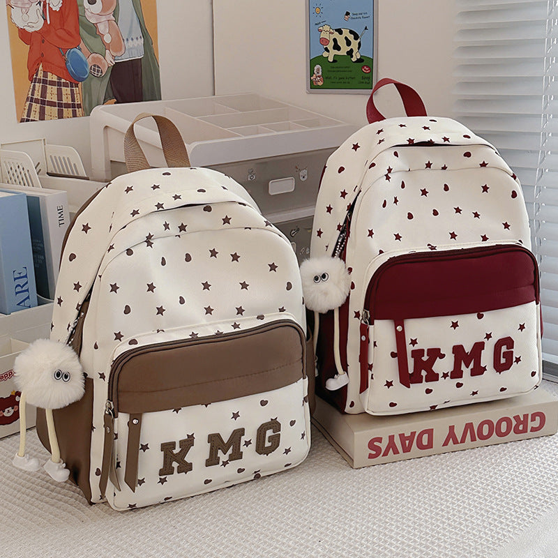 Casual Star-Patterned Backpack Stornfield 1791204760