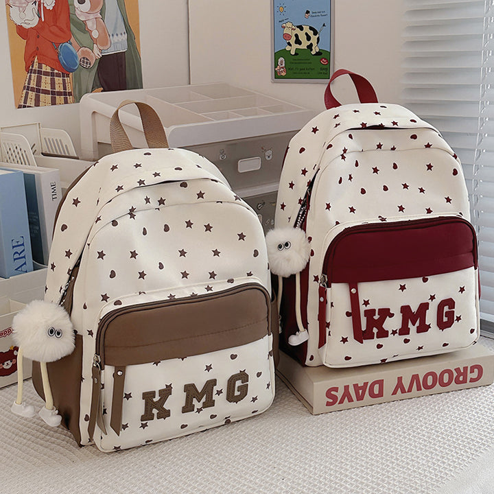 Casual Star-Patterned Backpack Stornfield 1791204760
