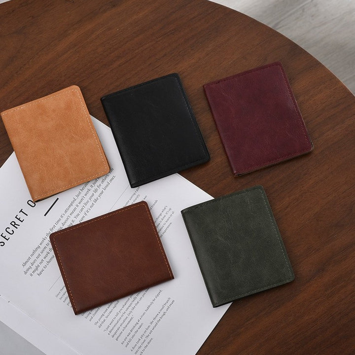 Compact Leather Card Holder Stornfield