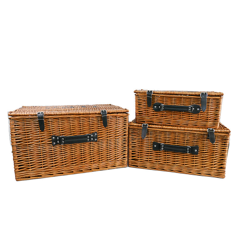 Women Storage Box made of braided natural material Stornfield