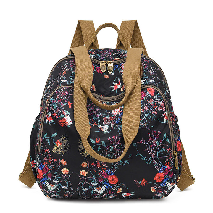 Stylish Floral Print Backpack Stornfield