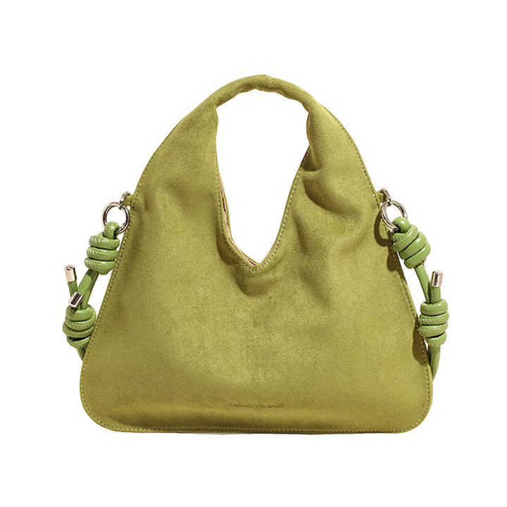 Suede Hobo Bag