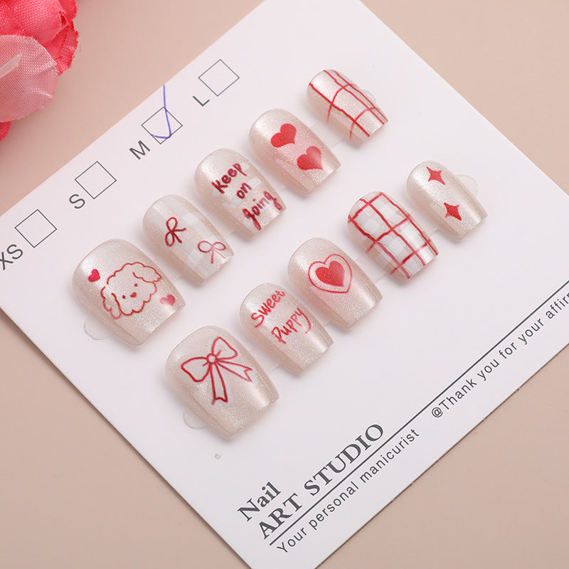 Trendy Press-On Nail Set Stornfield