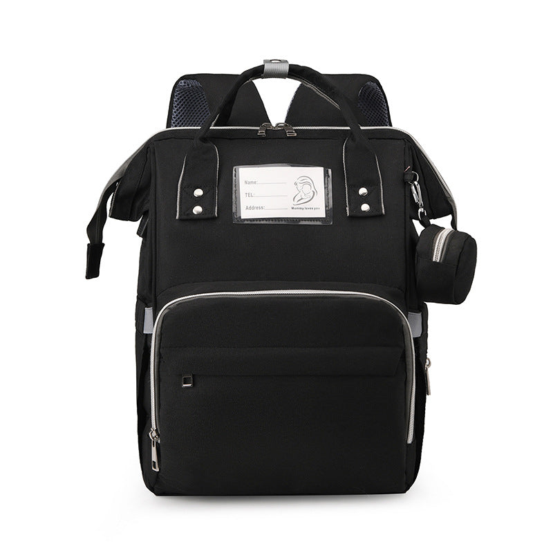 Multi-Compartment Functional Diaper Backpack Stornfield