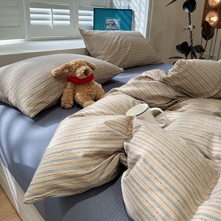 Cozy Plaid Bedding Set