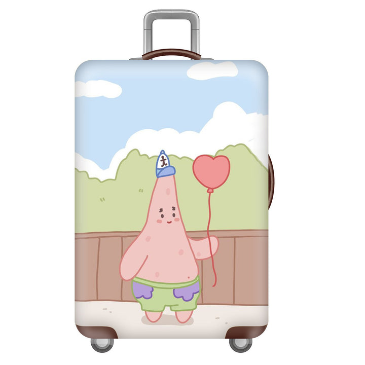 Unisex hard shell suitcase with colorful cartoon design Stornfield