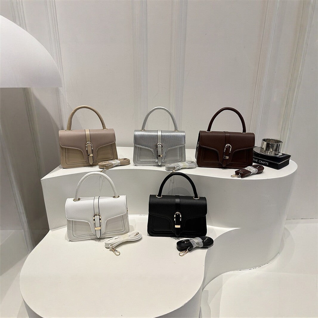 Structured Handheld Tote Bag