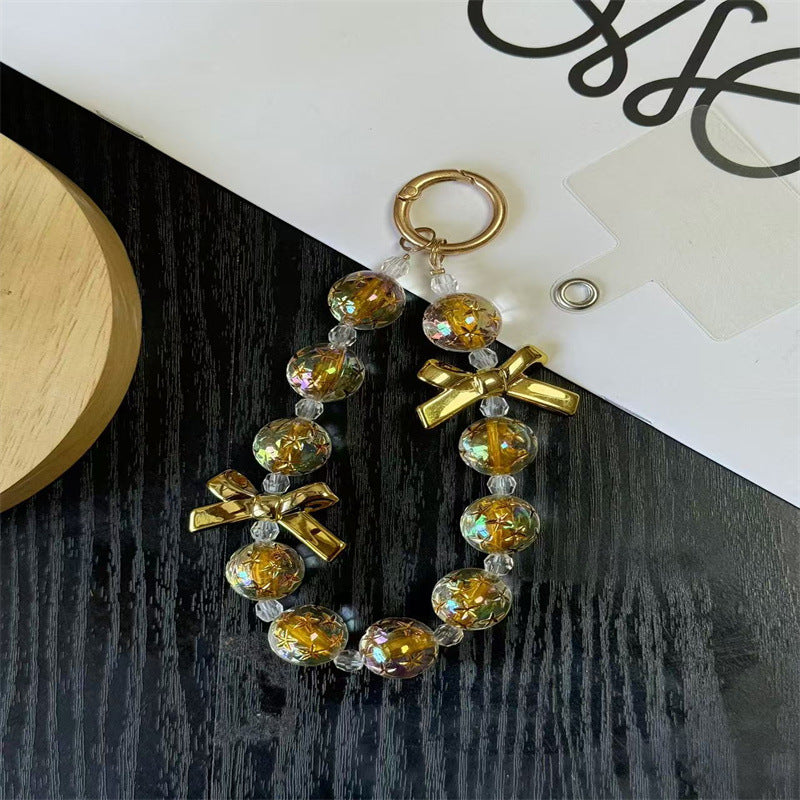 Decorative Beaded Charm Keychain Stornfield 1790135299