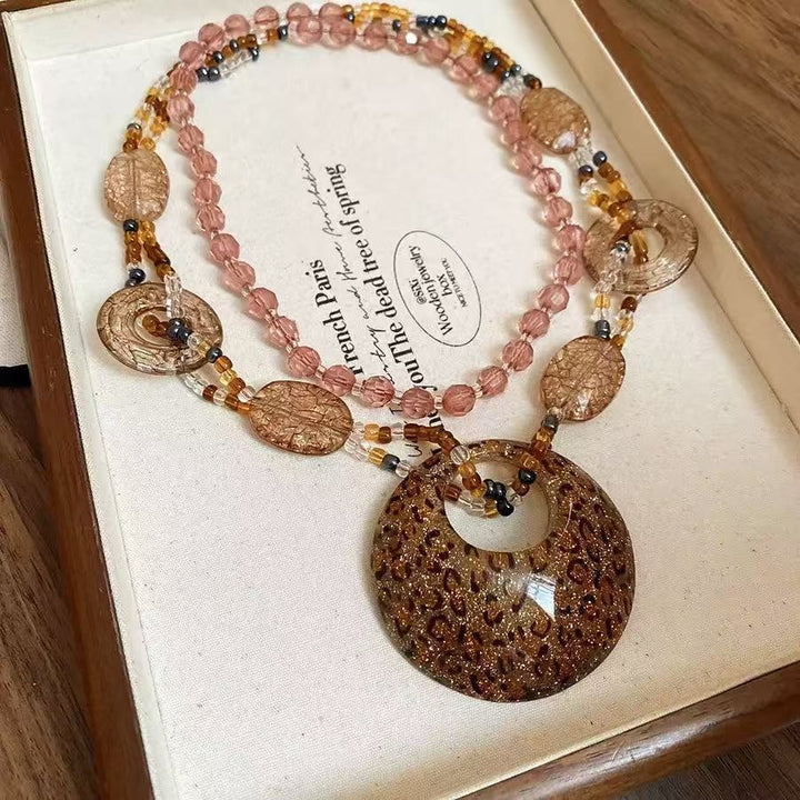 Handmade Beaded Pendant Necklace Stornfield