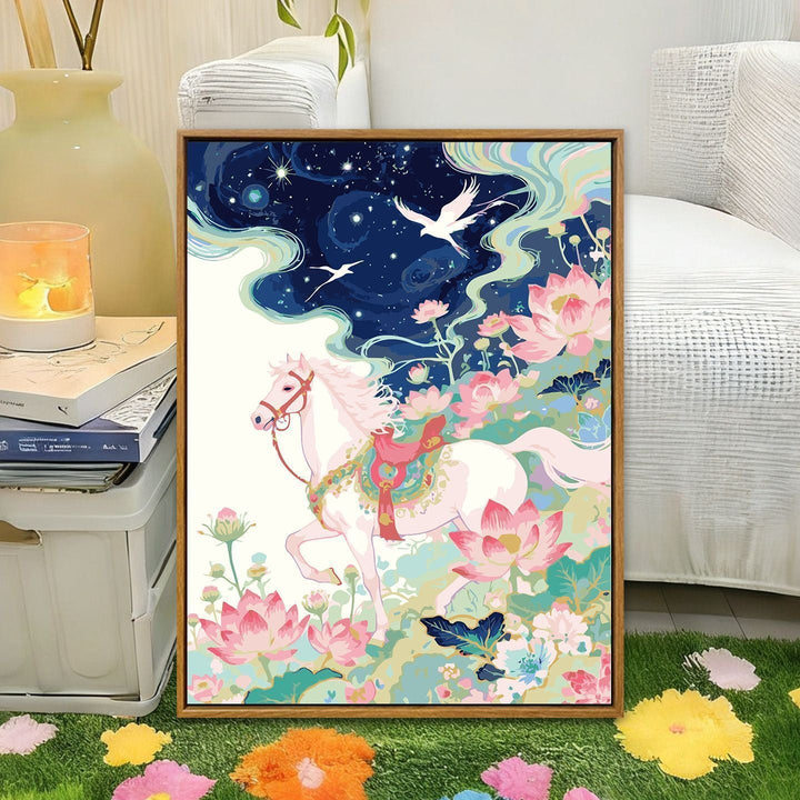 Artistic Horse Illustration Stornfield
