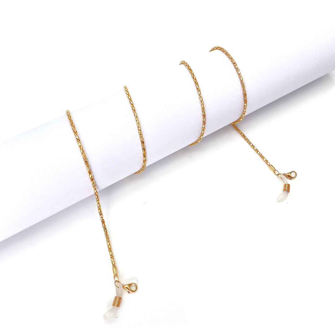 Minimalist Crystal-Detail Chain Anklet Stornfield