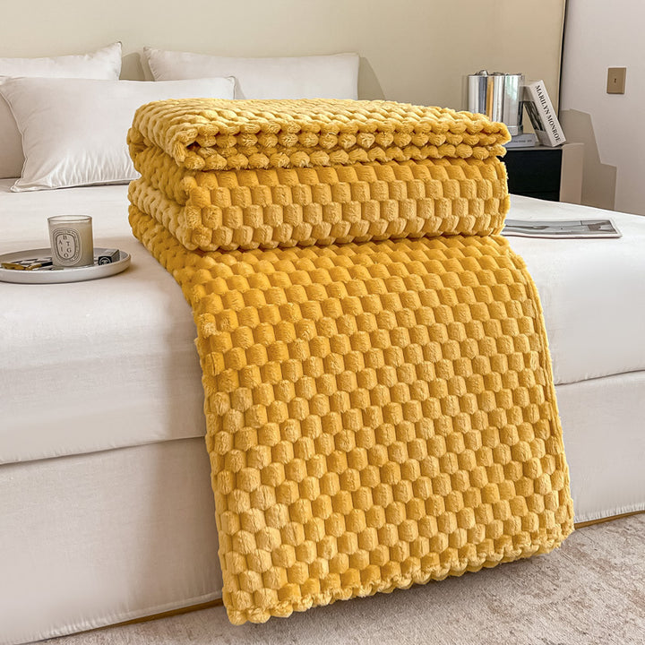 Luxurious Textured Throw Blanket Stornfield