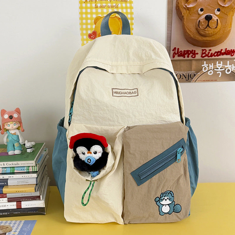 Playful Multi-Pocket Casual Backpack Stornfield