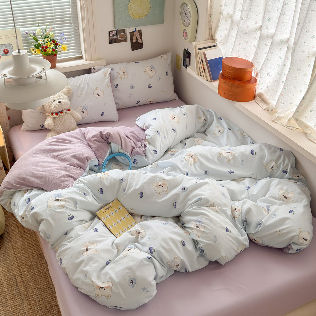 Bear-Themed Duvet Cover Set