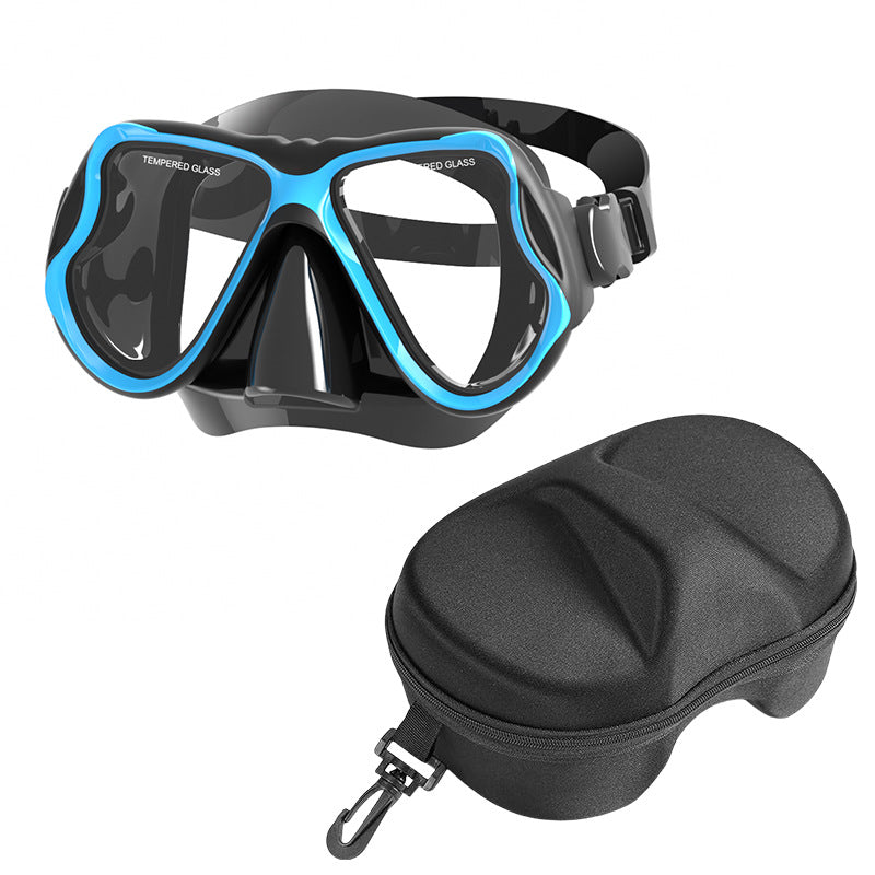 Diving mask with wide field of vision and comfortable wearing comfort Stornfield
