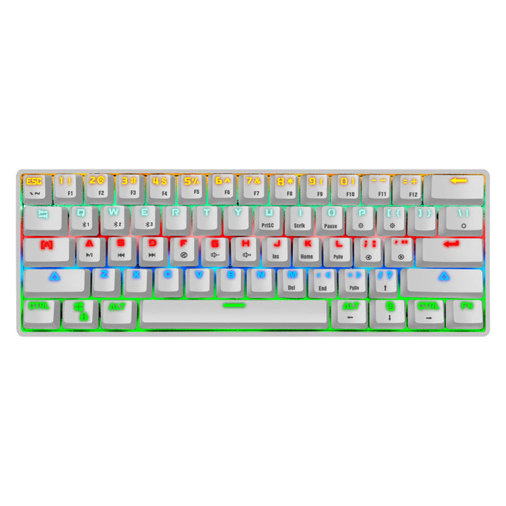 Compact Mechanical Gaming Keyboard with Backlit Keys Stornfield