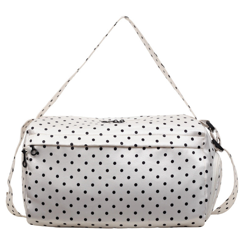 Stylish Polka Dot Travel Duffle Bag Stornfield