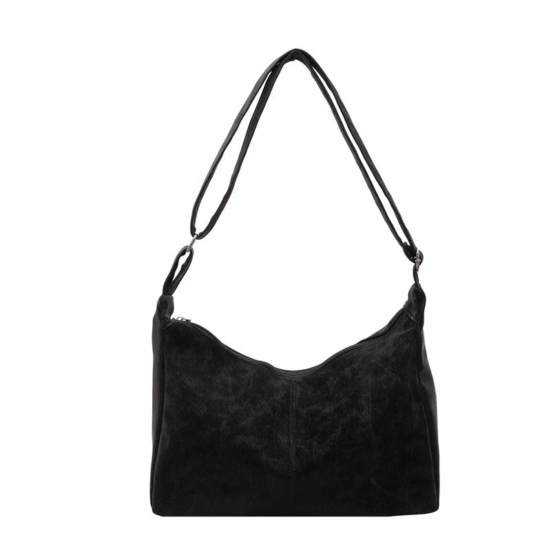 WoSoft Textured Faux Leather Hobo Bag Stornfield